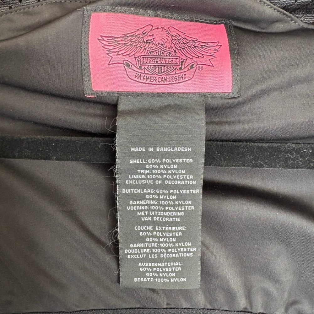 Harley Davidson Womens‎ Riding Jacket Size Small Pink Motorcycle Biker - Picture 8 of 11